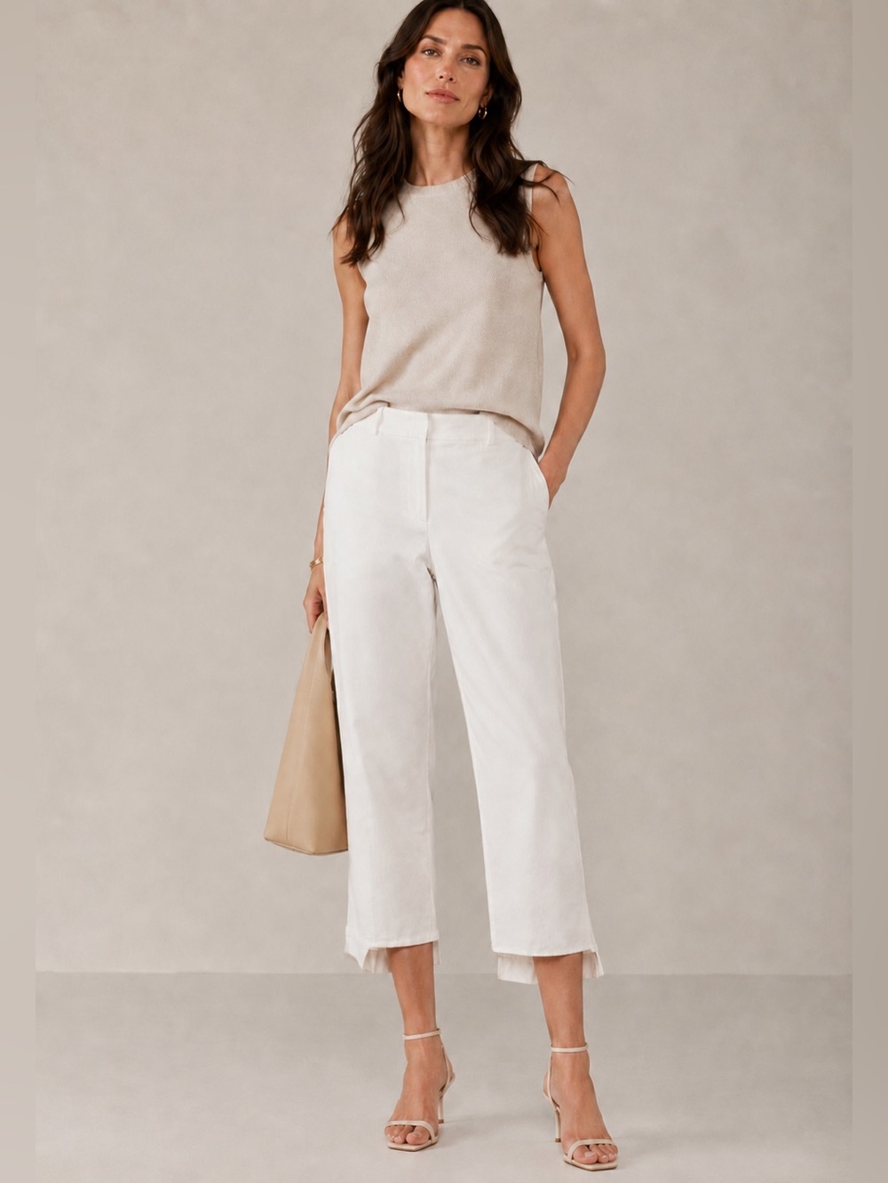 Lafayette 148 New York Manhattan White Pants